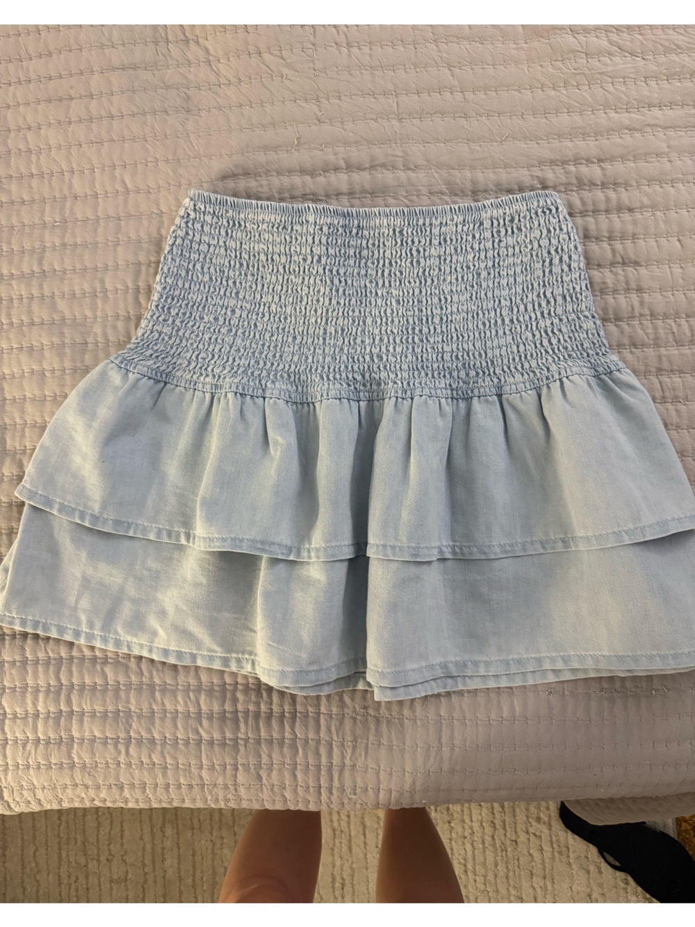 H&M Denim A-Line Skirt NWOT